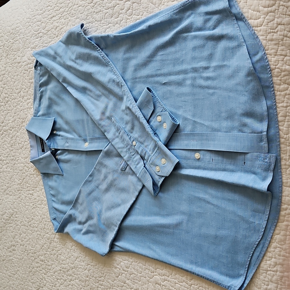 Vintage Nautica Button-Down Shirt Medium - Picture 5 of 8